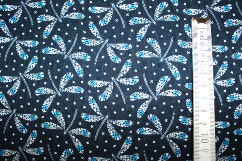 Preview: Designer- Baumwollstoff Sapphire Skies (10 cm)